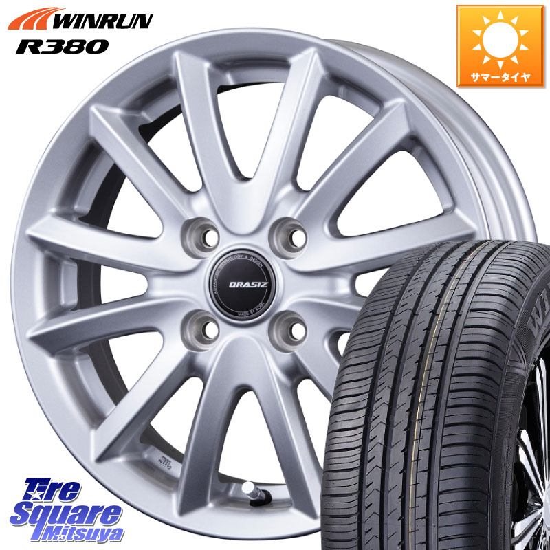 WINRUN R380 サマータイヤ 205/65R16KOSEI クレイシズVS6 QRA600Sホイール 16X6.0J 42 4穴 100 ロッキー ガソリン車 4穴 ライズ ガソリン車 4穴|タイヤスクエアミツヤ