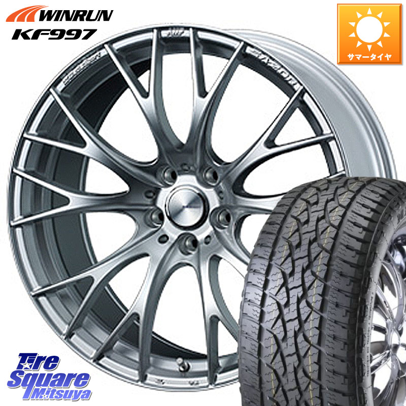 WEDS 72792 SA-20R SA20R ウェッズ スポーツ ホイール 20インチ 20 X 8.5J +45 5穴 114.3 WINRUN KF997 サマータイヤ 265/50R20