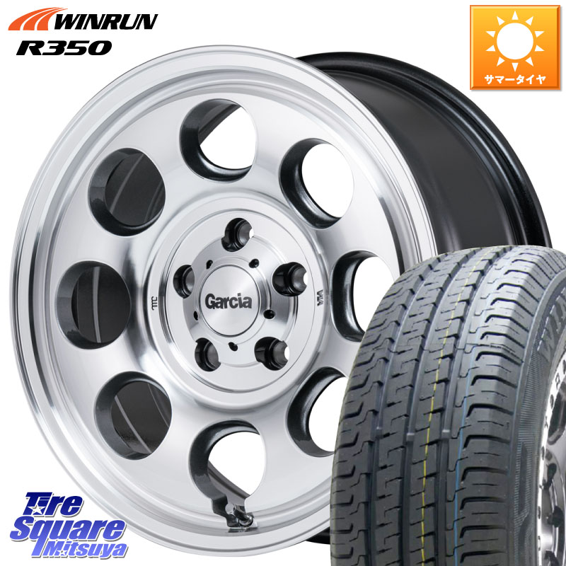 WINRUN R350 109/107 215/65R16 109*107MANARAY MID Garcia Palm8 ガルシア パーム8 PO JIMNY ホイール 16インチ 16X5.5J 20 5穴 139.7 ジムニー専用(要オーバーフェンダー等) AZオフロード カスタムサイズ｜タイヤスクエアミツヤ