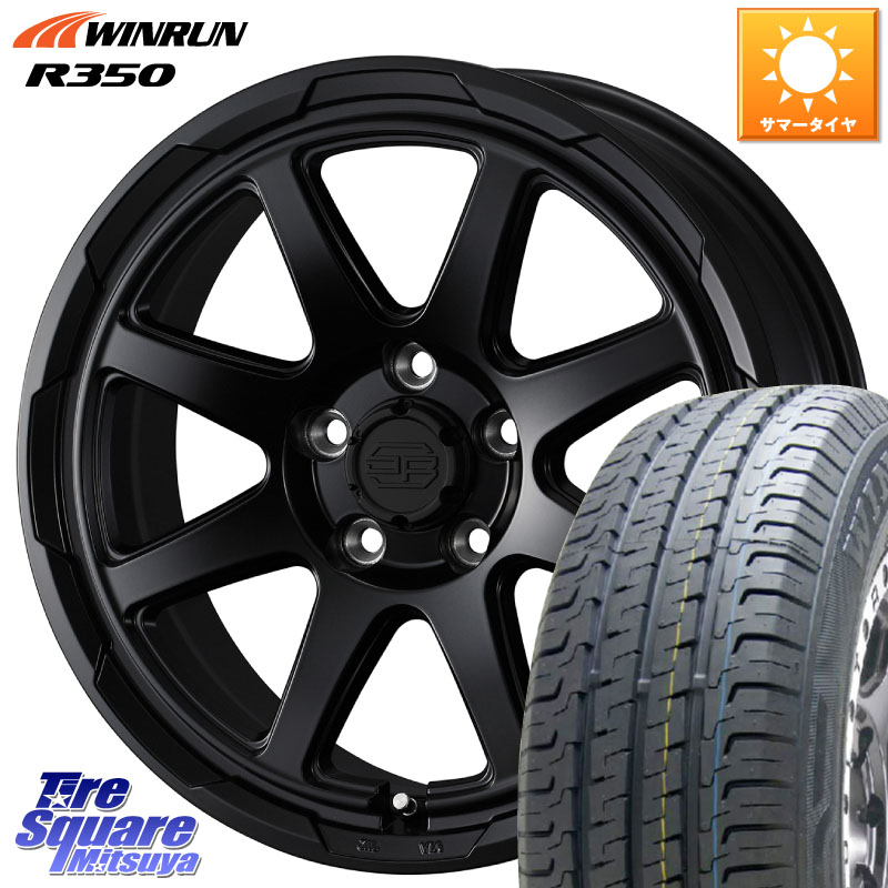 WEDS STADTBERGE BLK スタットベルク ホイール 16インチ 16 X 7.0J +38 5穴 114.3 WINRUN R350 109/107 215/65R16 109*107