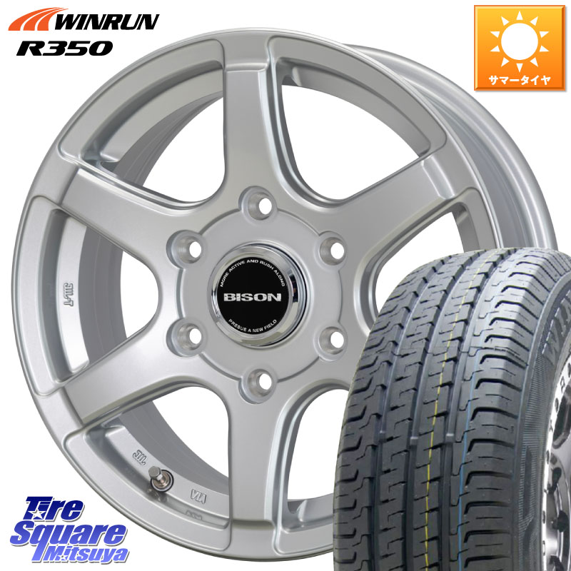 HotStuff BISON BN-04 BN04 バイソン ホイール 15インチ 15 X 6.0J +44 6穴 139.7 WINRUN R350 107/105 195/80R15 107*105 NV350キャラバン