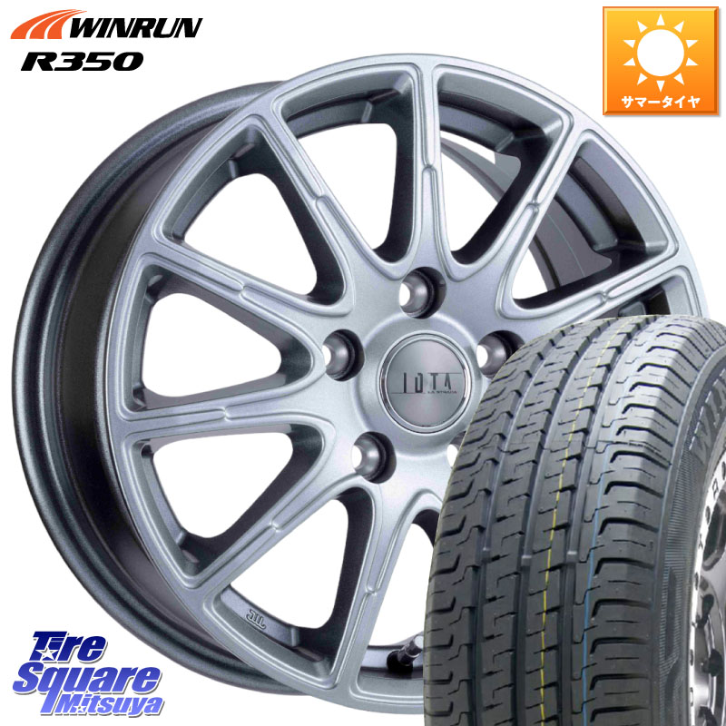 阿部商会 TIRADO IOTA イオタ ホイール 16インチ 16 X 6.5J +38 5穴 114.3 WINRUN R350 109/107 215/65R16 109*107