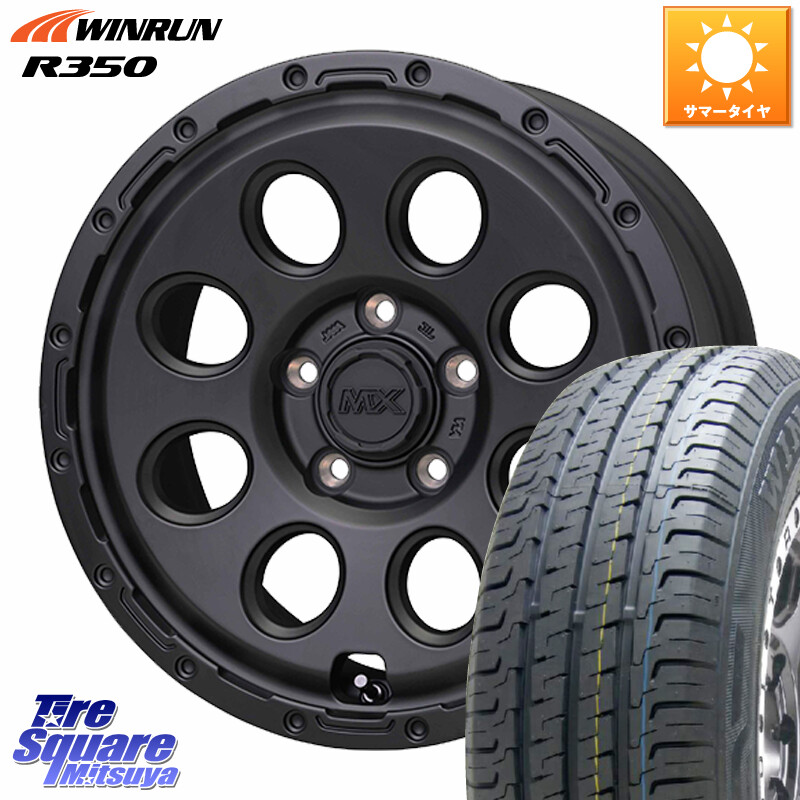 WINRUN R350 109/107 215/65R16 109*107HotStuff MAD CROSS RECON マッドクロス リーコン ホイール 16インチ 16X7.0J 35 5穴 114.3｜タイヤスクエアミツヤ