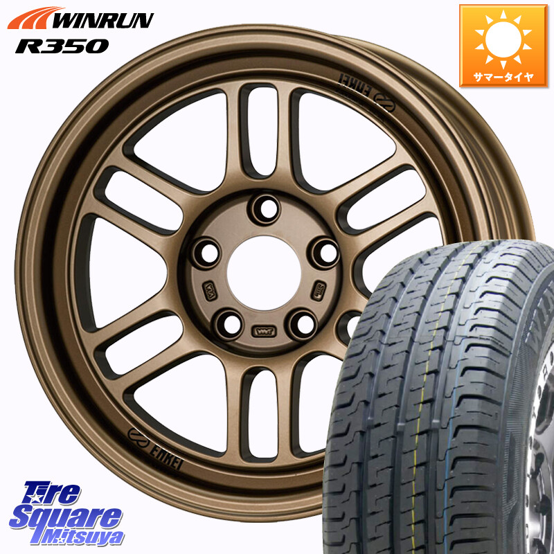 WINRUN R350 109/107 215/65R16 109*107ENKEI エンケイ ALLROAD RPT1 ブロンズ ホイール 16インチ【※センターキャップ別売 】 16X7.0J 38 5穴 114.3｜タイヤスクエアミツヤ