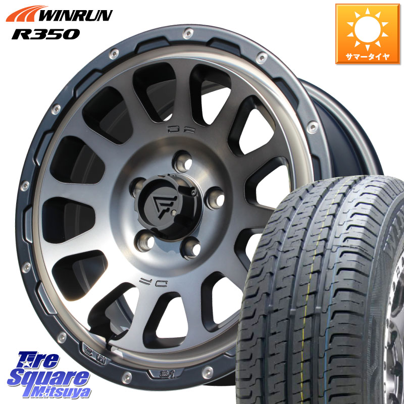 DELTA FORCE デルタフォース オーバル 16インチ 16 X 7.0J +35 5穴 114.3 WINRUN R350 109/107 215/65R16 109*107