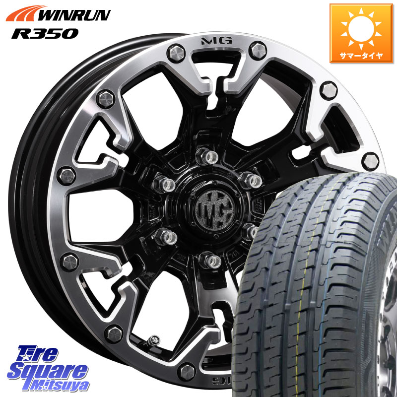 CRIMSON クリムソン GOLEM ゴーレム 16インチ ◇参考画像 16 X 7.0J +35 5穴 114.3 WINRUN R350 109/107 215/65R16 109*107