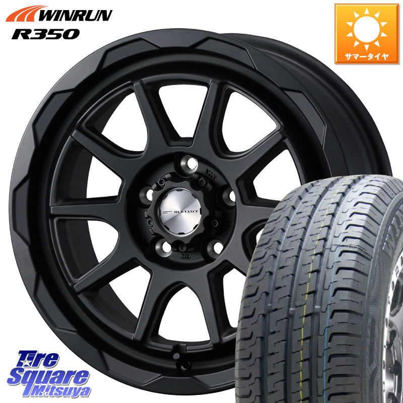 WEDS 【欠品次回4月中旬】 マッドヴァンス 06 MUD VANCE 06 ウエッズ 16インチ 16 X 7.0J +38 5穴 114.3 WINRUN R350 109/107 215/65R16 109*107
