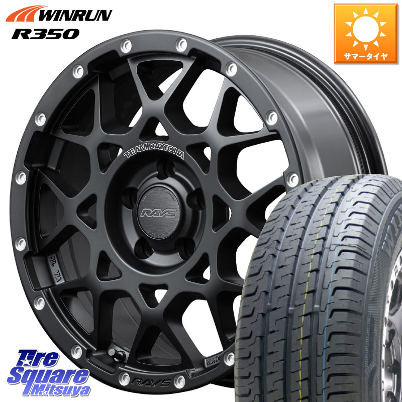 RAYS 【欠品次回9~10月】 レイズ M8 デイトナ DAYTONA 16インチ 16 X 7.0J +37 5穴 114.3 WINRUN R350 109/107 215/65R16 109*107