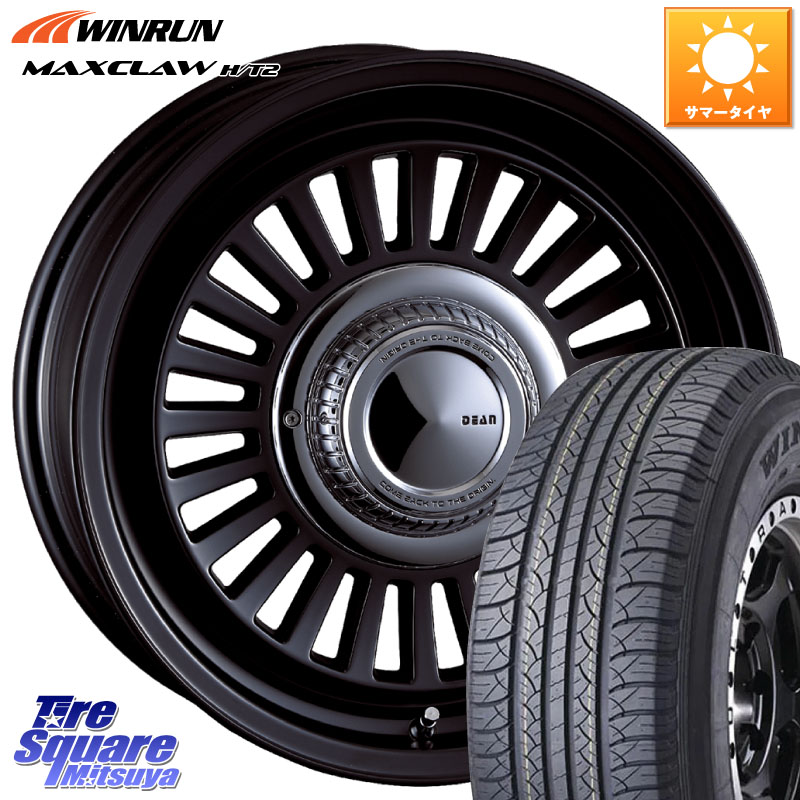 CRIMSON DEAN California カリフォルニア 17 X 7.5J +20 6穴 139.7 WINRUN MAXCLAW H/T2 サマータイヤ 265/65R17 GUN125ハイラックスHILUX 150系ランドクルーザープラド トライトンGSR
