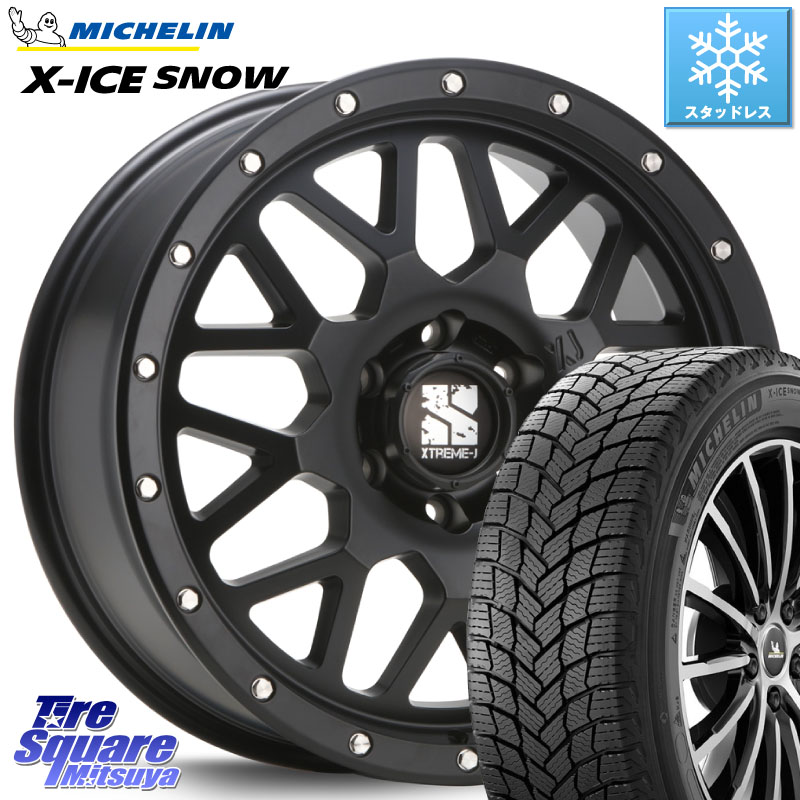 ミシュラン X-ICE SNOW エックスアイススノー XICE SNOW スタッドレス ミツヤ 正規品 265/60R20 MLJ XJ04 XTREME-J エクストリームJ XTREME-J ホイール 20インチ 20 X 8.5J(M14) +48 6穴 139.7 ランクル250