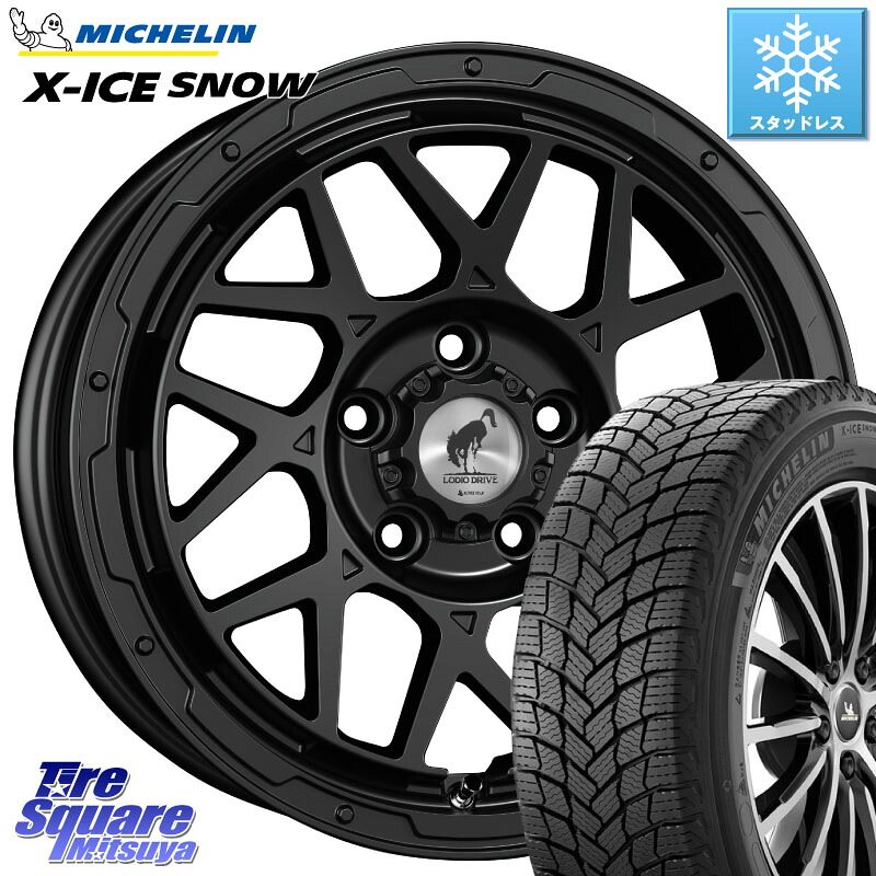 ミシュラン X-ICE SNOW エックスアイススノー XICE SNOW スタッドレス ミツヤ 正規品 215/65R16 SUPER STAR LODIO DRIVE ロディオドライブ 8M MONO モノ 16 X 7.0J +42 5穴 114.3 C-HR 30系ヴェルファイア 10系カローラクロス 20系アルファード