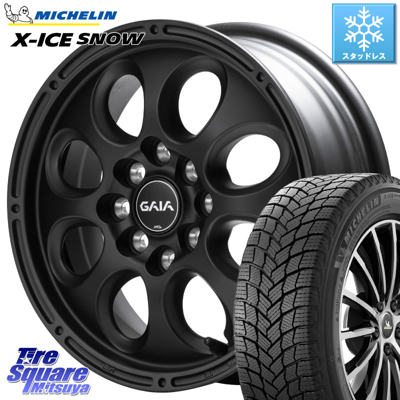 ミシュラン X-ICE SNOW エックスアイススノー XICE SNOW スタッドレス ミツヤ 正規品 175/65R14 MANARAY MID GAIA X ガイアクロス ホイール 14インチ 14 X 5.0J +42 4穴 100