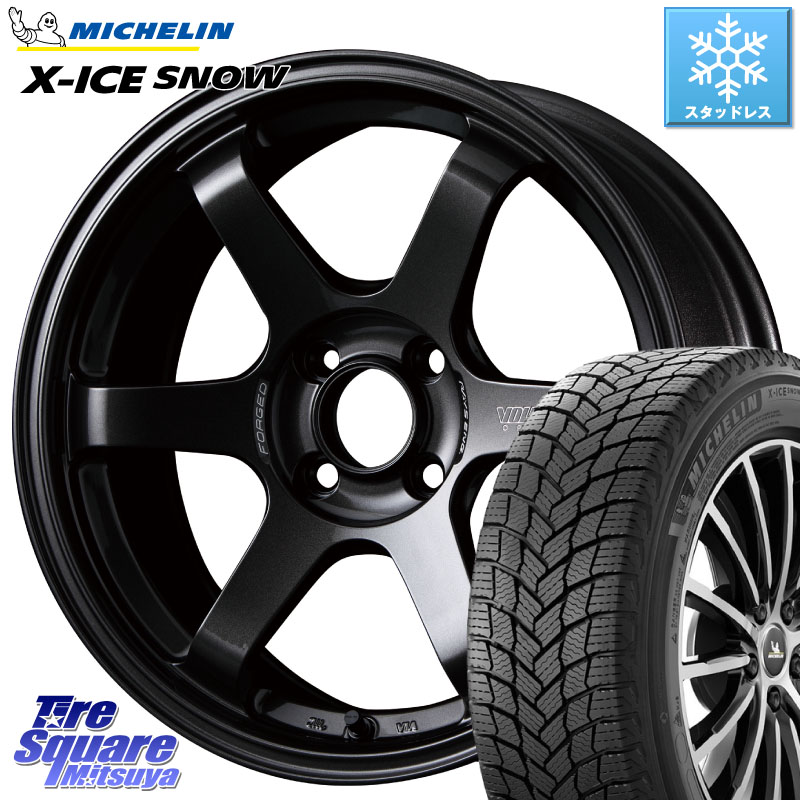 ミシュラン X-ICE SNOW エックスアイススノー XICE SNOW スタッドレス ミツヤ 正規品 195/65R16 RAYS 【欠品次回10~11月】 VOLK RACING TE37 SONIC TE37 ソニック ホイール 16インチ 16 X 6.0J +42 4穴 100 ライズ ロッキー ガソリン車 4穴