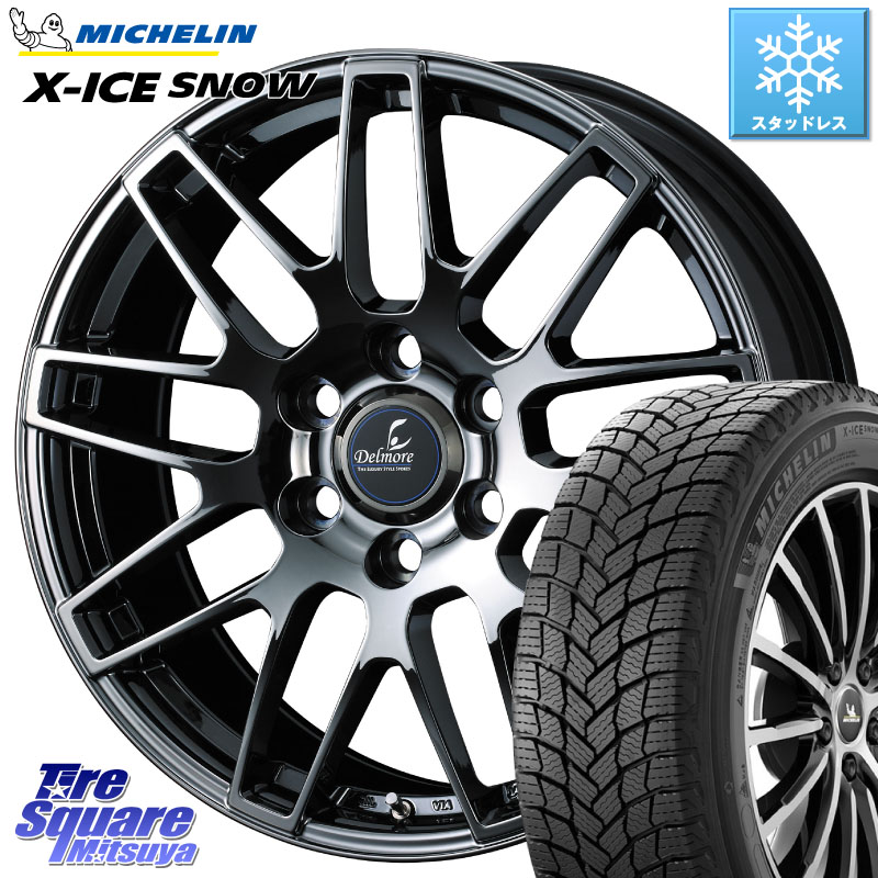 ミシュラン X-ICE SNOW エックスアイススノー XICE SNOW スタッドレス ミツヤ 正規品 265/60R20 WEDS 41093 Delmore デルモア LC.S 平座仕様(レクサス・トヨタ専用) 20 X 8.0J(M14) +55 6穴 139.7 ランクル250 173,545円