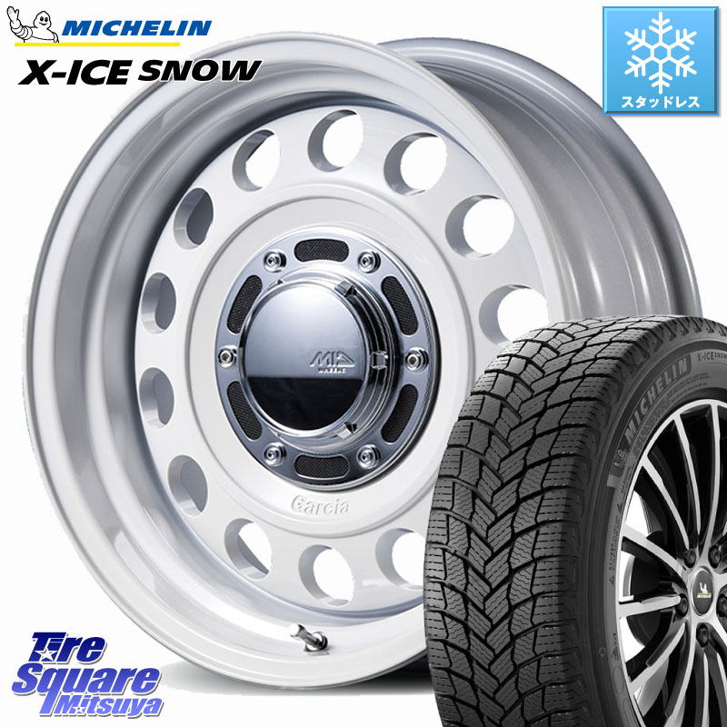 ミシュラン X-ICE SNOW エックスアイススノー XICE SNOW スタッドレス ミツヤ 正規品 215/65R16 MANARAY MID GARCIA CISCO Type2 ホイール 16インチ 16 X 5.5J +20 5穴 139.7 ジムニー専用(要オーバーフェンダー等)