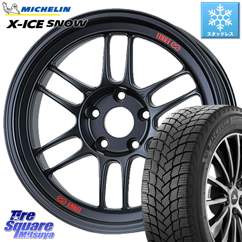 ミシュラン X-ICE  エックスアイススノー XICE  スタッドレス ミツヤ 正規品 235/50R18 ENKEI エンケイ Racing RPF1 ホイール 18 X 7.5J +48 5穴 114.3 50系エスティマ