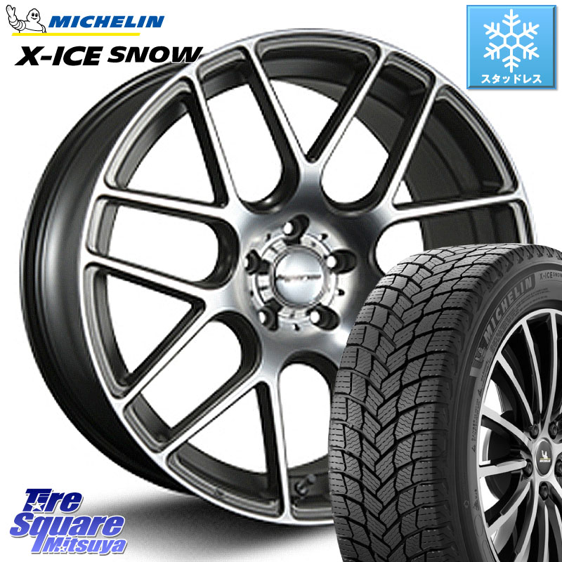 ミシュラン X-ICE SNOW エックスアイススノー XICE SNOW スタッドレス ミツヤ 正規品 255/40R20 MLJ hyperion ハイペリオン CVM ホイール 20インチ 20 X 8.5J +35 5穴 114.3
