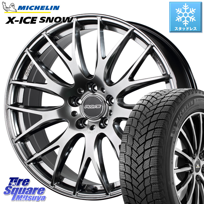 ミシュラン X-ICE SNOW エックスアイススノー XICE SNOW スタッドレス ミツヤ 正規品 225/40R19 RAYS 【欠品次回8~9月】 レイズ HOMURA 2X9Plus 19インチ 19 X 8.0J +45 5穴 114.3 90系ノア ヴォクシー ヤリスクロス RC系オデッセイ前期
