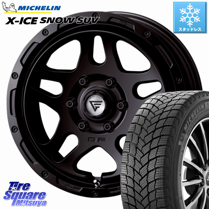 ミシュラン X-ICE SNOW エックスアイススノー SUV XICE SNOW SUV スタッドレス ミツヤ 正規品 265/65R18 DELTA FORCE OVERLANDER ホイール 18インチ 18 X 8.0J(M14) +52 6穴 139.7 ランクル300 ランクル250
