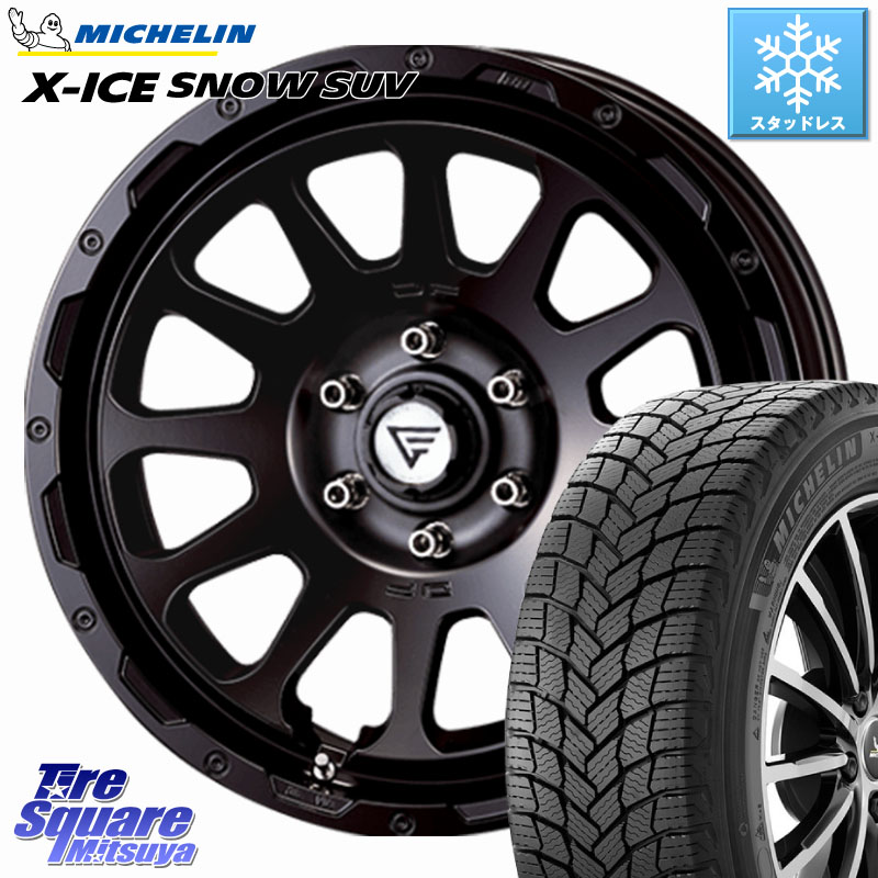 ミシュラン X-ICE SNOW エックスアイススノー SUV XICE SNOW SUV スタッドレス ミツヤ 正規品 265/65R18 DELTA FORCE デルタフォース オーバル ランドクルーザー専用 ホイール 18インチ 18 X 8.0J(M14) +52 6穴 139.7 ランクル300 ランクル250