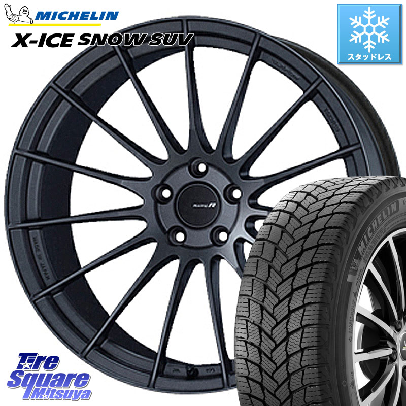 ミシュラン X-ICE SNOW エックスアイススノー SUV XICE SNOW SUV スタッドレス ミツヤ 正規品 235/60R18 ENKEI エンケイ Racing Revolution RS05RR ホイール 18 X 8.5J +35 5穴 114.3 アウトランダーPHEV