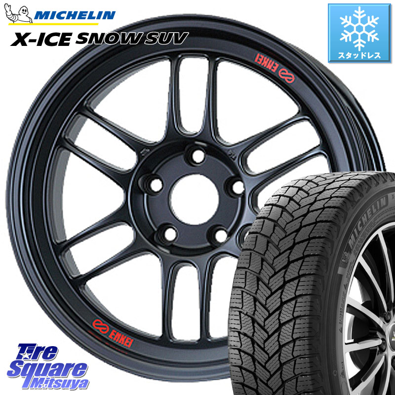 ミシュラン X-ICE SNOW エックスアイススノー SUV XICE SNOW SUV スタッドレス ミツヤ 正規品 235/60R18 ENKEI エンケイ Racing RPF1 ホイール 18 X 7.5J +48 5穴 114.3