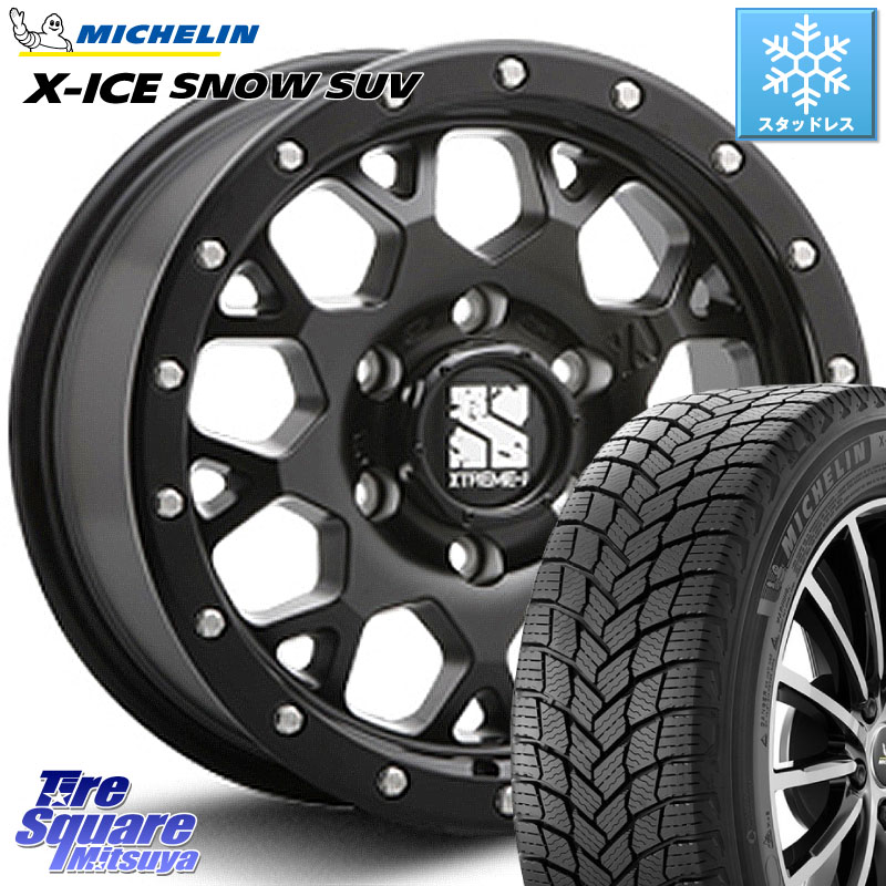 ミシュラン X-ICE SNOW エックスアイススノー SUV XICE SNOW SUV スタッドレス ミツヤ 正規品 265/65R18 MLJ XJ04 XTREME-J エクストリームJ ホイール 18インチ 18 X 8.0J +20 6穴 139.7