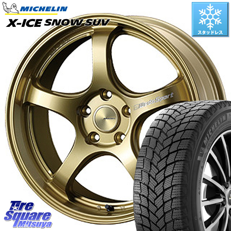ミシュラン X-ICE SNOW エックスアイススノー SUV XICE SNOW SUV スタッドレス ミツヤ 正規品 235/55R18 WEDS 72823 RN-05M ウェッズ スポーツ ホイール 18インチ 18 X 7.5J +45 5穴 114.3 BT5レガシィアウトバック