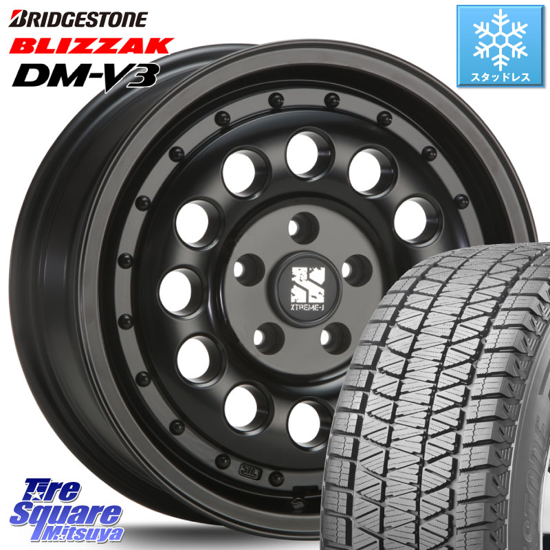 ブリヂストン ブリザック DM-V3 DMV3 ■ 国内正規 スタッドレス ミツヤ 215/70R16MLJ XTREME-J エクストリーム RUGGED ラギッド 16インチ 16X6.5J 32 5穴 114.3 デリカD:5 デリカD:5(26+) エクリプスクロス RVR クルーガー V・L ハリアー|タイヤスクエアミツヤ