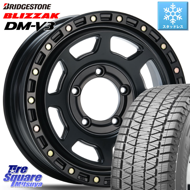ブリヂストン ブリザック DM-V3 DMV3 ■ 国内正規 スタッドレス ミツヤ 215/70R16 MLJ XJ07 XTREME-J BK JIMNY エクストリームJ ホイール 16インチ 16 X 5.5J +20 5穴 139.7 ジムニー専用(要オーバーフェンダー等)