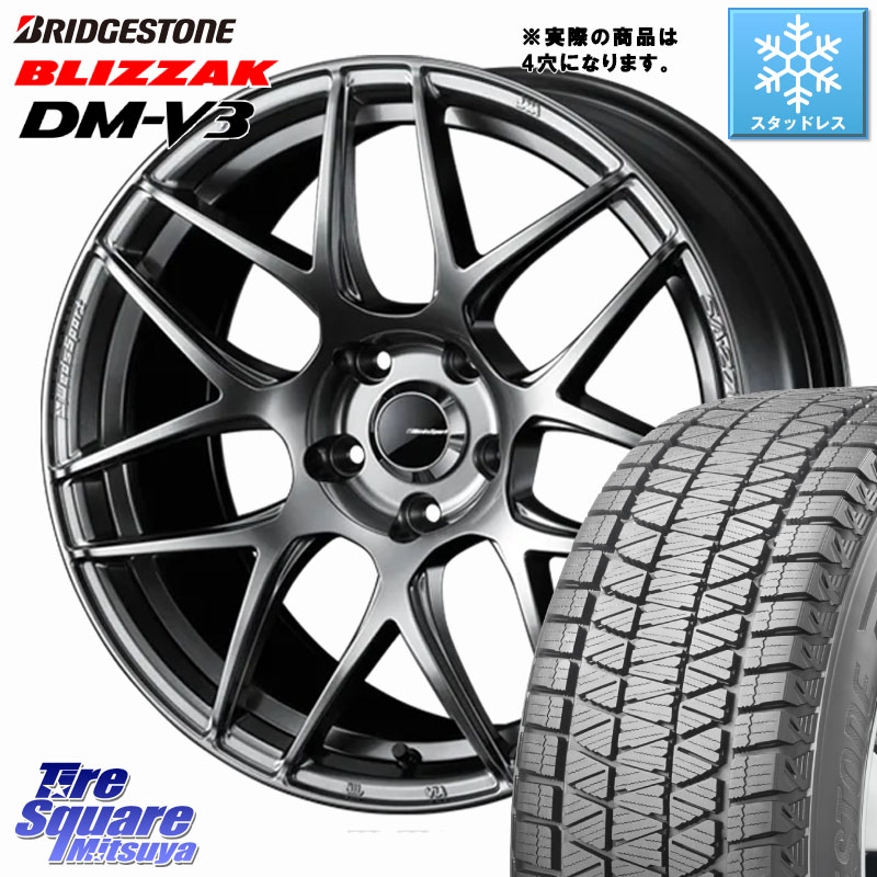 ブリヂストン ブリザック DM-V3 DMV3 ■ 国内正規 スタッドレス ミツヤ 215/70R16WEDS WedsSport SA-27R SA27R ウェッズ スポーツ ホイール 16インチ 16X6.5J 42 4穴 100 ロッキー ガソリン車 4穴 ライズ ガソリン車 4穴|タイヤスクエアミツヤ
