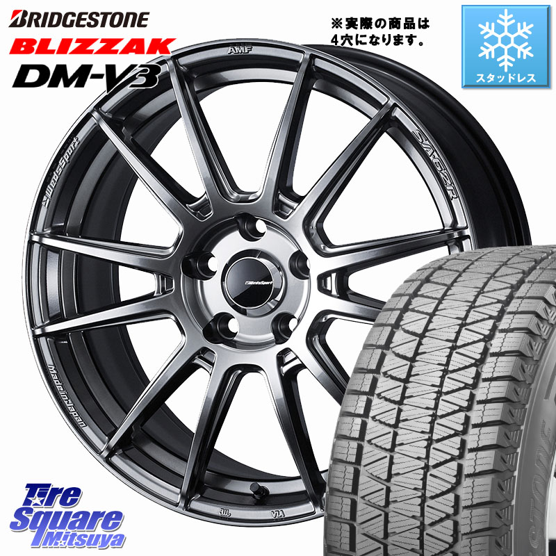 ブリヂストン ブリザック DM-V3 DMV3 ■ 国内正規 スタッドレス ミツヤ 215/70R16WEDS WedsSport SA-62R SA62R ウェッズ スポーツ ホイール 16インチ 16X6.5J 42 4穴 100 ロッキー ガソリン車 4穴 ライズ ガソリン車 4穴|タイヤスクエアミツヤ