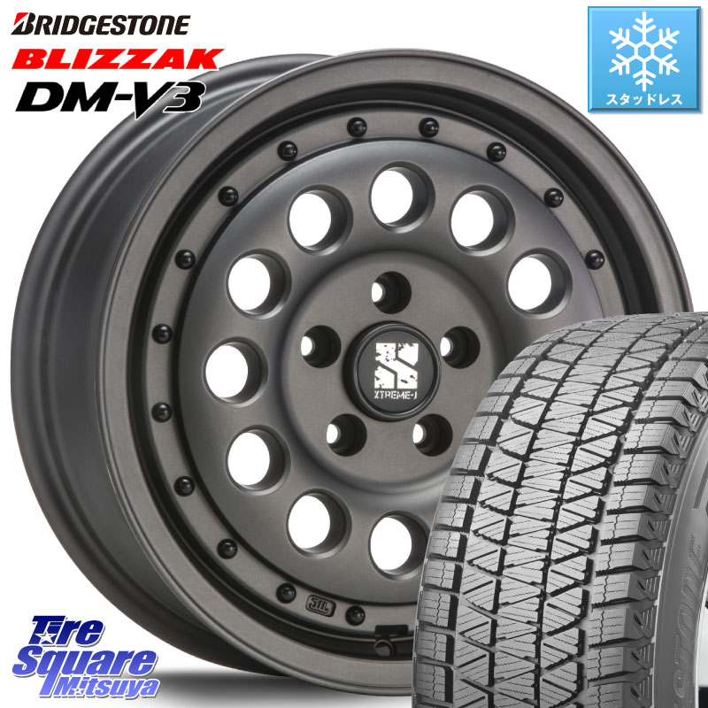 ブリヂストン ブリザック DM-V3 DMV3 ■ 国内正規 スタッドレス ミツヤ 215/70R16MLJ XTREME-J エクストリーム RUGGED ラギッド 16インチ 16X6.5J 32 5穴 114.3 デリカD:5 デリカD:5(26+) エクリプスクロス RVR クルーガー V・L ハリアー|タイヤスクエアミツヤ