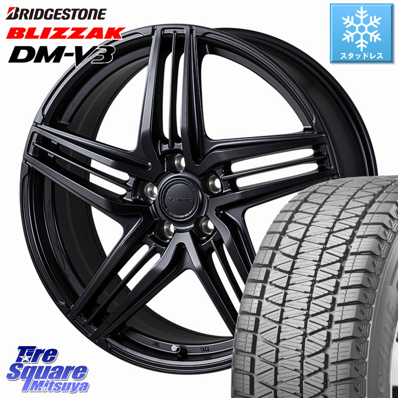 ブリヂストン ブリザック DM-V3 DMV3 国内正規 スタッドレス ミツヤ 235/55R19 KOSEI GLAMIC LX-S M14球面座ボルト専用 ホイール 19インチ 19 X 8.0J(M14B) +28 5穴 120 新型クラウンセダンハイブリッド・FCEV