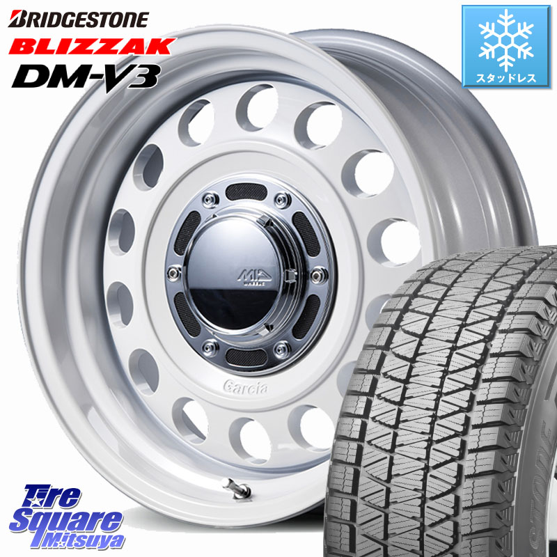 ブリヂストン ブリザック DM-V3 DMV3 ■ 国内正規 スタッドレス ミツヤ 175/80R16MANARAY MID GARCIA CISCO Type2 ※インセット-5 ホイール 16インチ 16X6.0J 0 5穴 139.7 ジムニー専用(要オーバーフェンダー等) AZオフロード カスタムサイズ|タイヤスクエアミツヤ