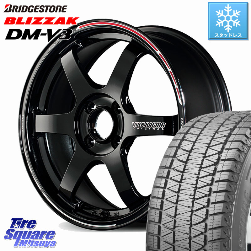 ブリヂストン ブリザック DM-V3 DMV3 ■ 国内正規 スタッドレス ミツヤ 215/70R16 RAYS 【欠品次回11~12月】 TE37 SONIC TIME ATTACK EDITION 鍛造 ホイール 16インチ 16 X 6.5J +39 4穴 100