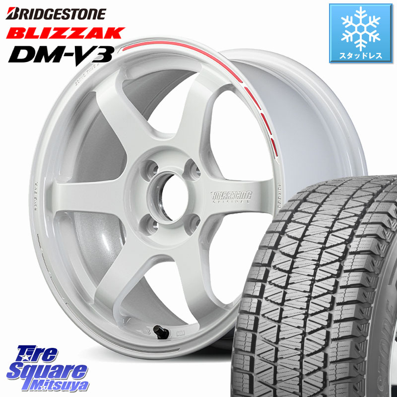 ブリヂストン ブリザック DM-V3 DMV3 ■ 国内正規 スタッドレス ミツヤ 215/70R16RAYS 【欠品次回3~4月】 TE37 SONIC TIME ATTACK EDITION 鍛造 ホイール 16インチ 16X6.5J 39 4穴 100 ロッキー ガソリン車 4穴 ライズ ガソリン車 4穴｜タイヤスクエアミツヤ