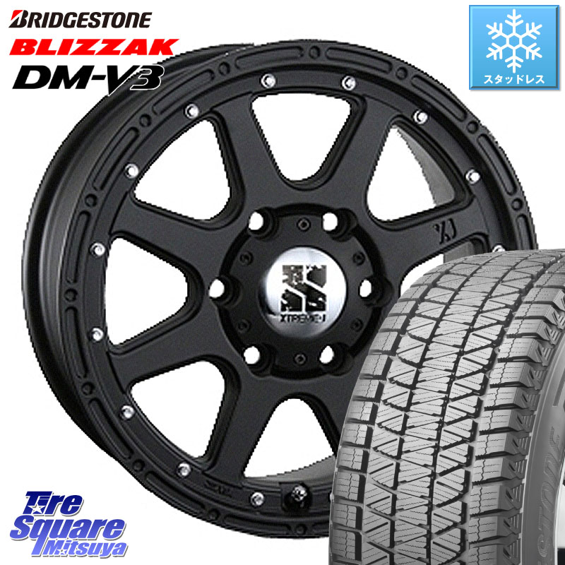 ブリヂストン ブリザック DM-V3 DMV3 国内正規 スタッドレス ミツヤ 265/65R17 MLJ XTREME-J エクストリームJ ホイール 17インチ 17 X 7.5J(US) +25 6穴 139.7