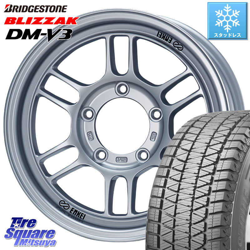 ブリヂストン ブリザック DM-V3 DMV3 ■ 国内正規 スタッドレス ミツヤ 215/70R16ENKEI エンケイ ALLROAD RPT1 ジムニー ホイール 16インチ 16X6.0J 0 5穴 139.7 ジムニー専用(要オーバーフェンダー等) ジムニ−シエラ/ノマド(カスタム) AZオフロード カスタムサイズ|タイヤスクエアミツヤ