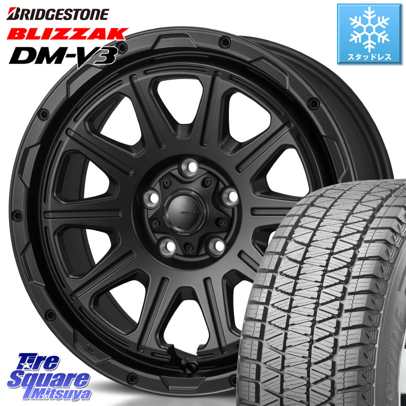 ブリヂストン ブリザック DM-V3 DMV3 ■ 国内正規 スタッドレス ミツヤ 225/60R17MONZA HI-BLOCK REGULES BK 17インチ 17X7.5J 41 5穴 114.3 30系アルファード/ヴェルファイア デリカD:5 SL系フォレスター ヴェルファイアハイブリッド ヴェルファイア アルファード ア｜タイヤスクエアミツヤ