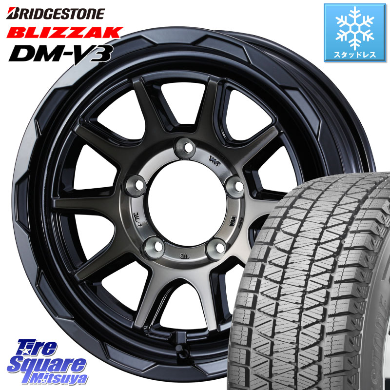 ブリヂストン ブリザック DM-V3 DMV3 ■ 国内正規 スタッドレス ミツヤ 225/70R16 WEDS 【欠品次回04月下旬】 マッドヴァンス 06 MUD VANCE 06 インセット-5 ウエッズ 16インチ 16 X 6.0J +0 5穴 139.7 ジムニー専用(要リフトアップ・オーバーフェンダー等) ジムニ－シ 97,933円