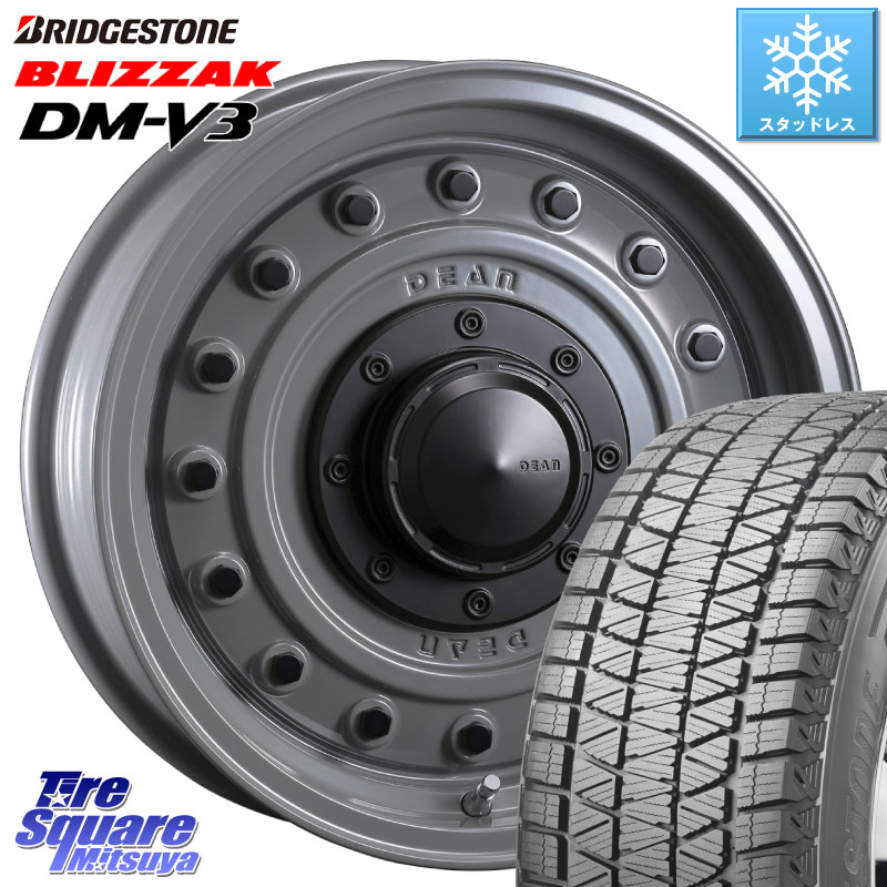 ブリヂストン ブリザック DM-V3 DMV3 ■ 国内正規 スタッドレス ミツヤ 225/70R16 CRIMSON ディーン コロラド 16インチ 16 X 5.5J +20 5穴 139.7 ジムニー専用(要リフトアップ・オーバーフェンダー等)