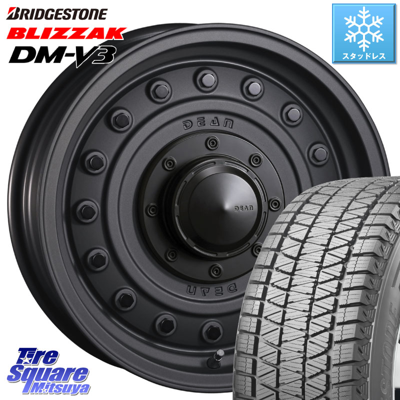 ブリヂストン ブリザック DM-V3 DMV3 ■ 国内正規 スタッドレス ミツヤ 225/70R16 CRIMSON ディーン コロラド 16インチ 16 X 5.5J +20 5穴 139.7 ジムニー専用(要リフトアップ・オーバーフェンダー等)