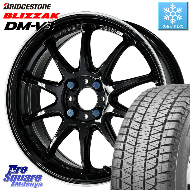 ブリヂストン ブリザック DM-V3 DMV3 ■ 国内正規 スタッドレス ミツヤ 215/70R16 WORK ワーク EMOTION エモーション ZR10 16インチ 16 X 6.5J +38 4穴 100