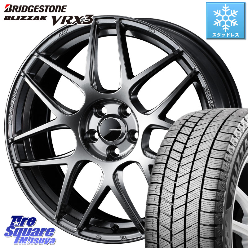 ブリヂストン BLIZZAK VRX3 ブリザック スタッドレス ミツヤ 225/60R17WEDS WedsSport SA-27R SA27R ウェッズ スポーツ ホイール 17インチ 17X7.5J 45 5穴 114.3 30系アルファード/ヴェルファイア SL系フォレスター SK系フォレスター eビターラ ヴェルファイアハイブ|タイヤスクエアミツヤ