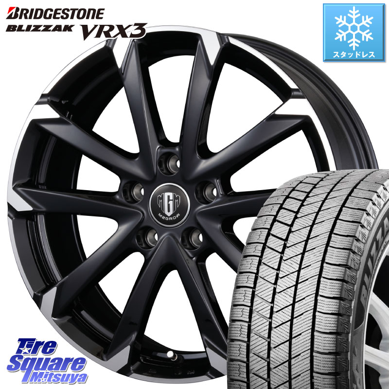 ブリヂストン BLIZZAK VRX3 ブリザック スタッドレス ミツヤ 215/60R16KOSEI MZ-GROW C52S ホイール 16インチ 16X6.5J 53 5穴 114.3 WR-V CX-3 RC系オデッセイ前期 ティアナ 日産 オデッセイ ヴェゼル VEZEL|タイヤスクエアミツヤ