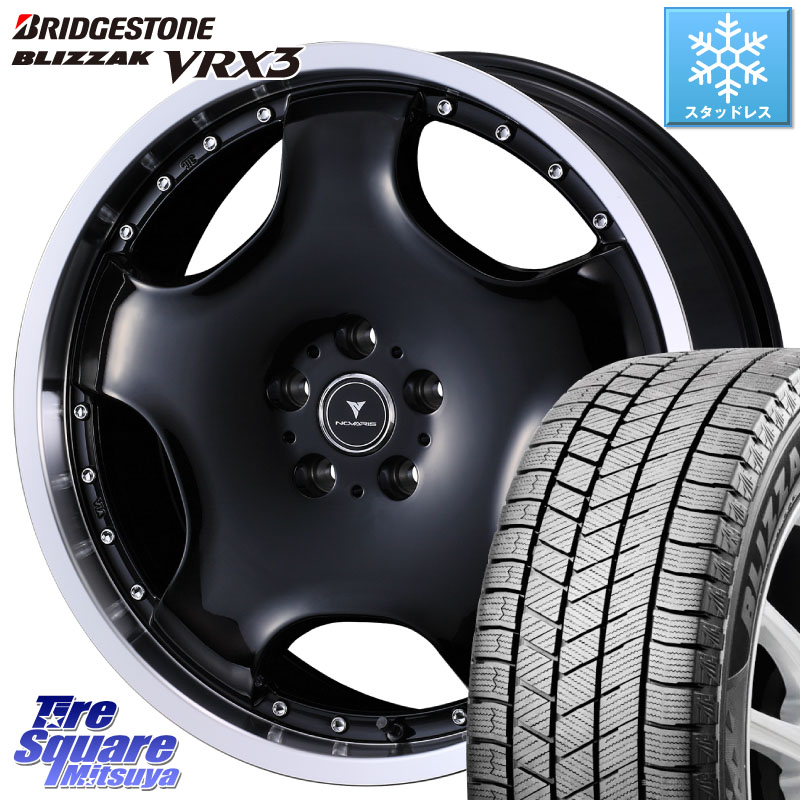 ブリヂストン BLIZZAK VRX3 ブリザック スタッドレス ミツヤ 235/60R18WEDS NOVARIS ASSETE D1 特価● ホイール 18インチ ノヴァリス アセット 18X7.0J 40 5穴 114.3 50系RAV4 CX-60 RAV4 50系 デリカD:5 D5 カスタムサイズ RX レクサス CX-5 CX5 MAZDA｜タイヤスクエアミツヤ