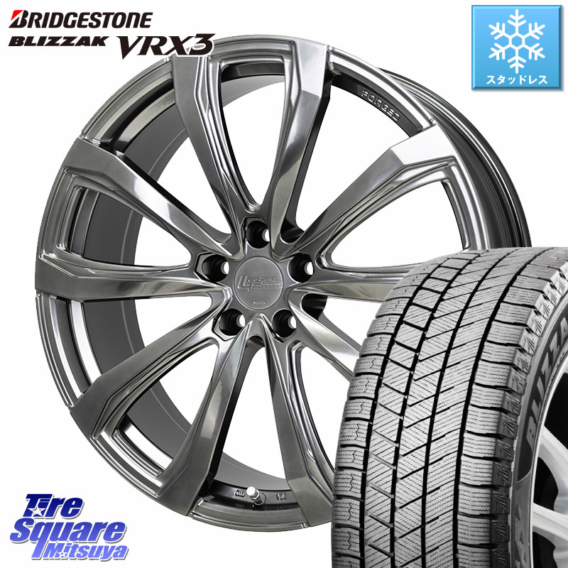 ブリヂストン BLIZZAK VRX3 ブリザック スタッドレス ミツヤ 235/50R21 HotStuff シュティッヒ レグザス FORGED FS-01 M14球面座ボルト専用 鍛造ホイール 21インチ 21 X 8.0J(M14B) +41 5穴 114.3 レクサスRX A10 H10系