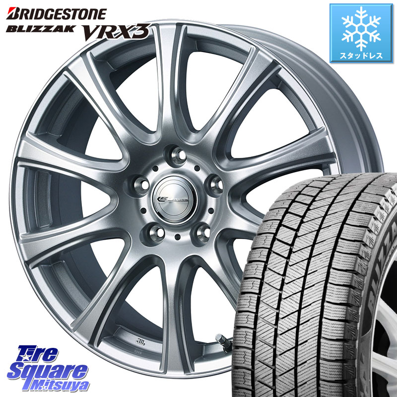 ブリヂストン BLIZZAK VRX3 ブリザック スタッドレス ミツヤ 205/55R16WEDS LAUFBAHN 在庫● ホイール 16インチ 16X6.5J 47 5穴 100 カローラスポーツ 50系プリウス BRZ/86/GR86 プリウス・プリウスPHV CT レクサス GR 86 ハチロク 86 ハチロク インプレッサ XV|タイヤスクエアミツヤ