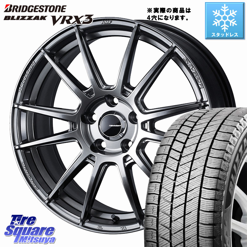 ブリヂストン BLIZZAK VRX3 ブリザック スタッドレス ミツヤ 215/65R16WEDS WedsSport SA-62R SA62R ウェッズ スポーツ ホイール 16インチ 16X6.5J 42 4穴 100 ロッキー ガソリン車 4穴 ライズ ガソリン車 4穴|タイヤスクエアミツヤ